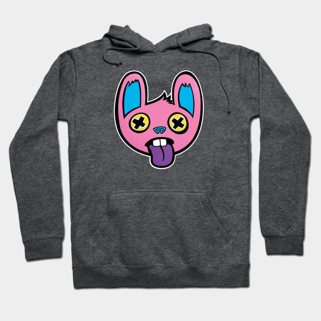 Dead Bunny Hoodie by monkeysoup